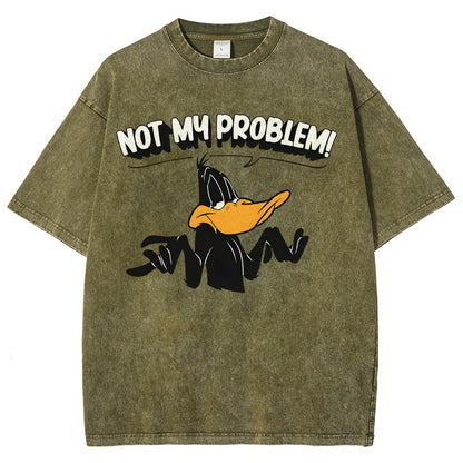 Not My Problem! Vintage Distressed T-shirt