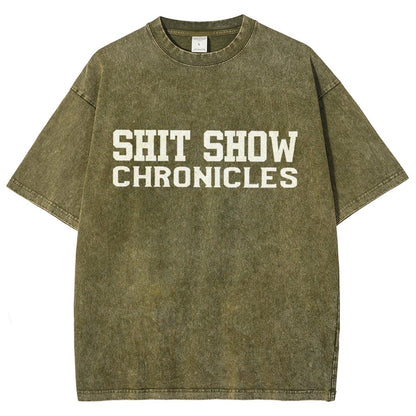 Shit Show Chronicles Vintage Distressed T-shirt