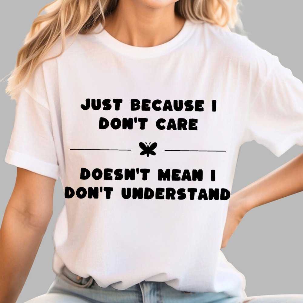 Don’t Care Geek T-Shirt