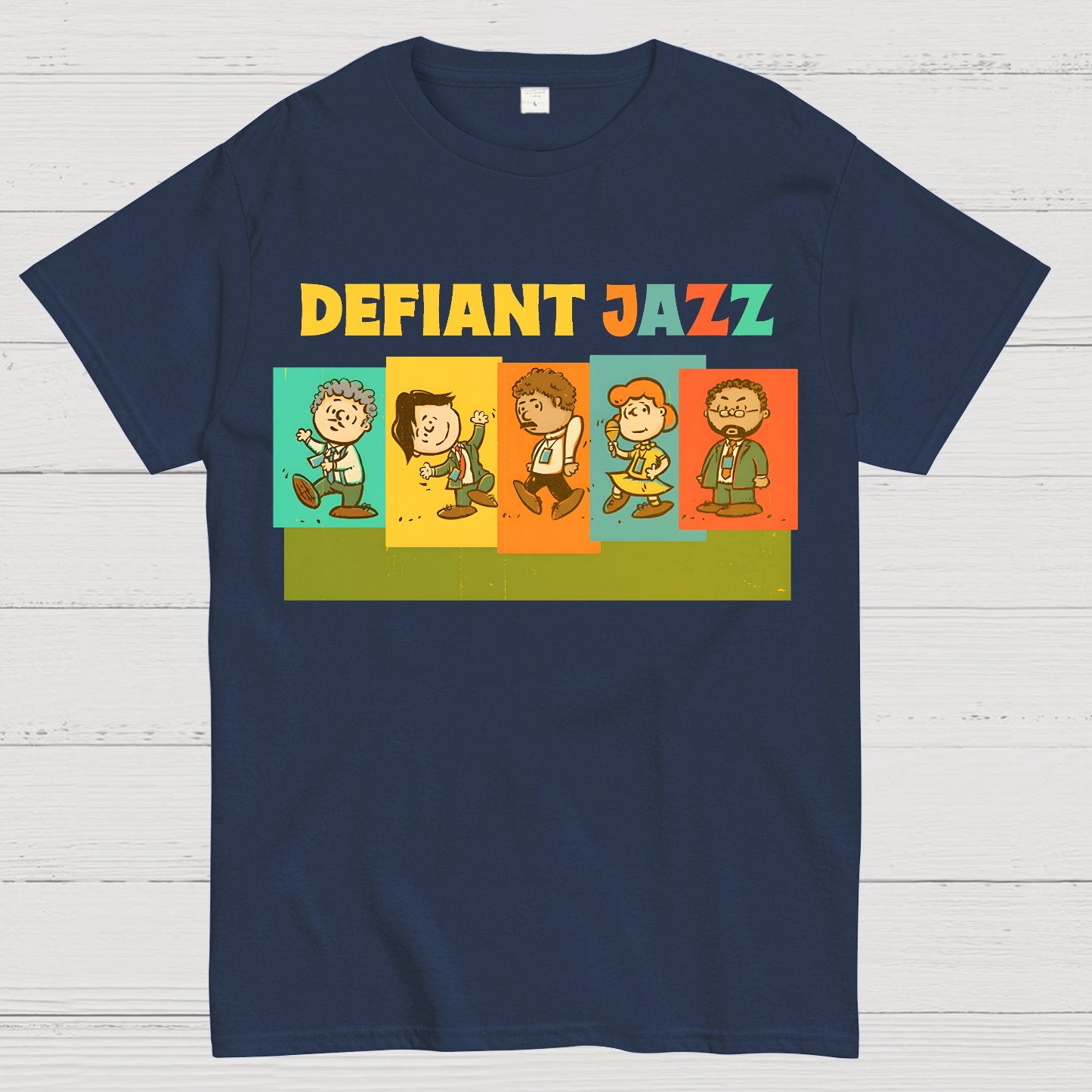 Defiant Jazz Geek T-Shirt
