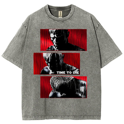 Time to die Vintage Distressed T-shirt