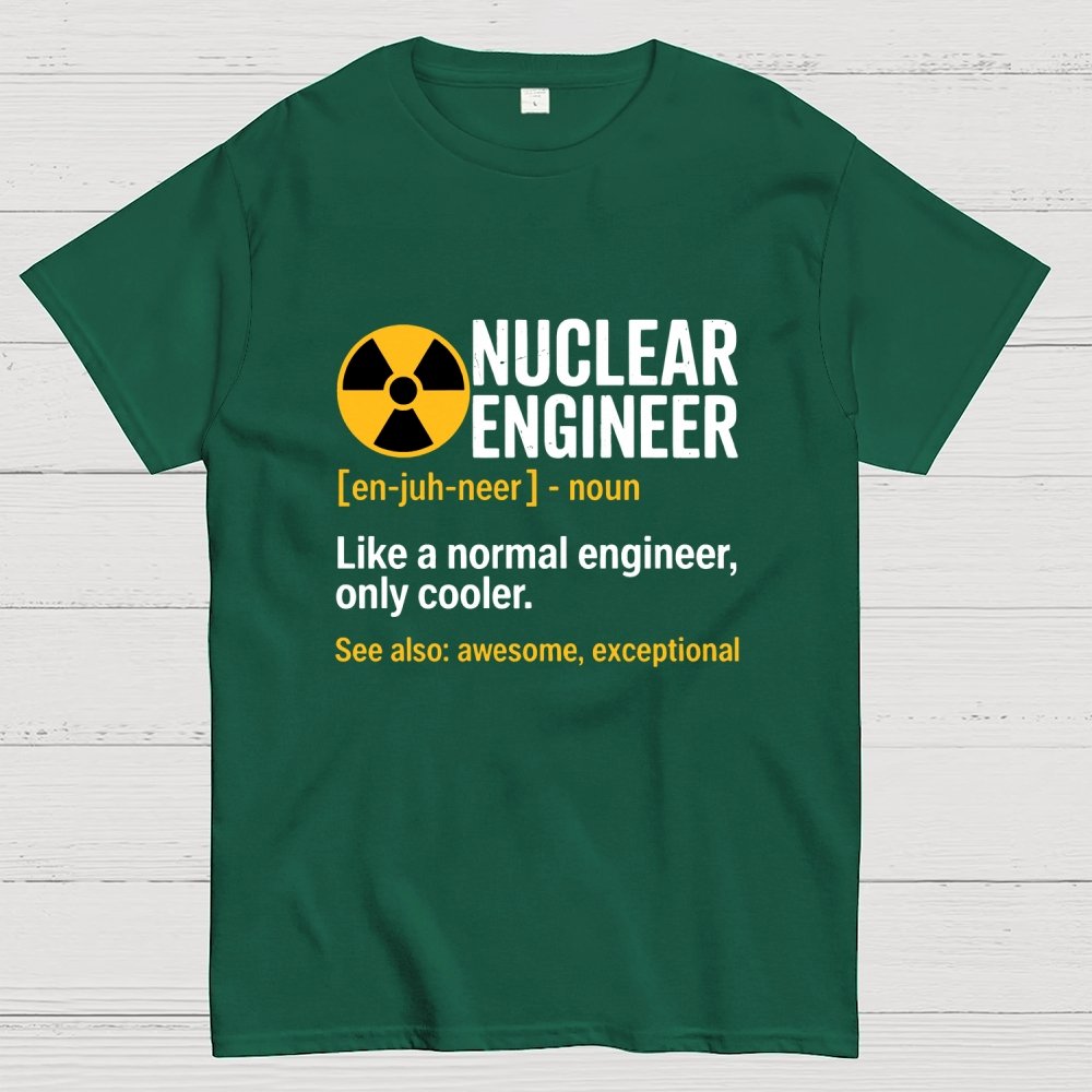 Nuclear Engineering Radioactive Chernobyl Geek T-Shirt