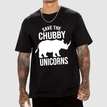 Save The Chubby Unicorns Geek T-Shirt