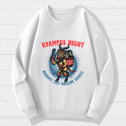 Krampus Night Geek Cotton Sweatshirt