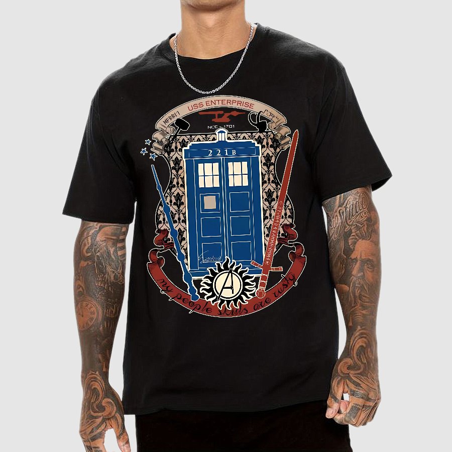 The Ultimate Geek Mashup Geek T-Shirt
