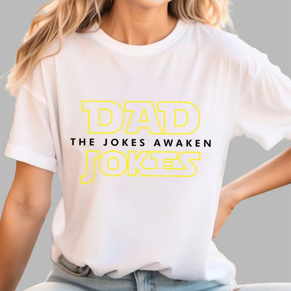 Dad Jokes - The Jokes Awaken Geek T-Shirt