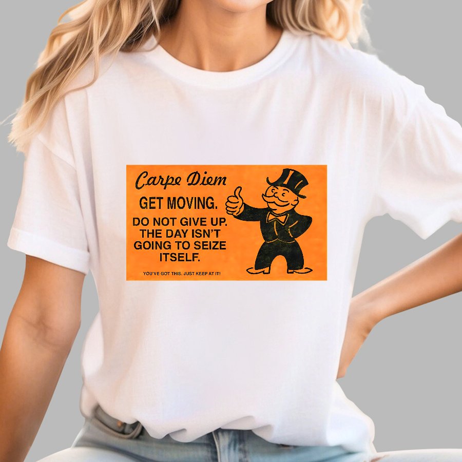 Carpe Diem Card Geek T-Shirt