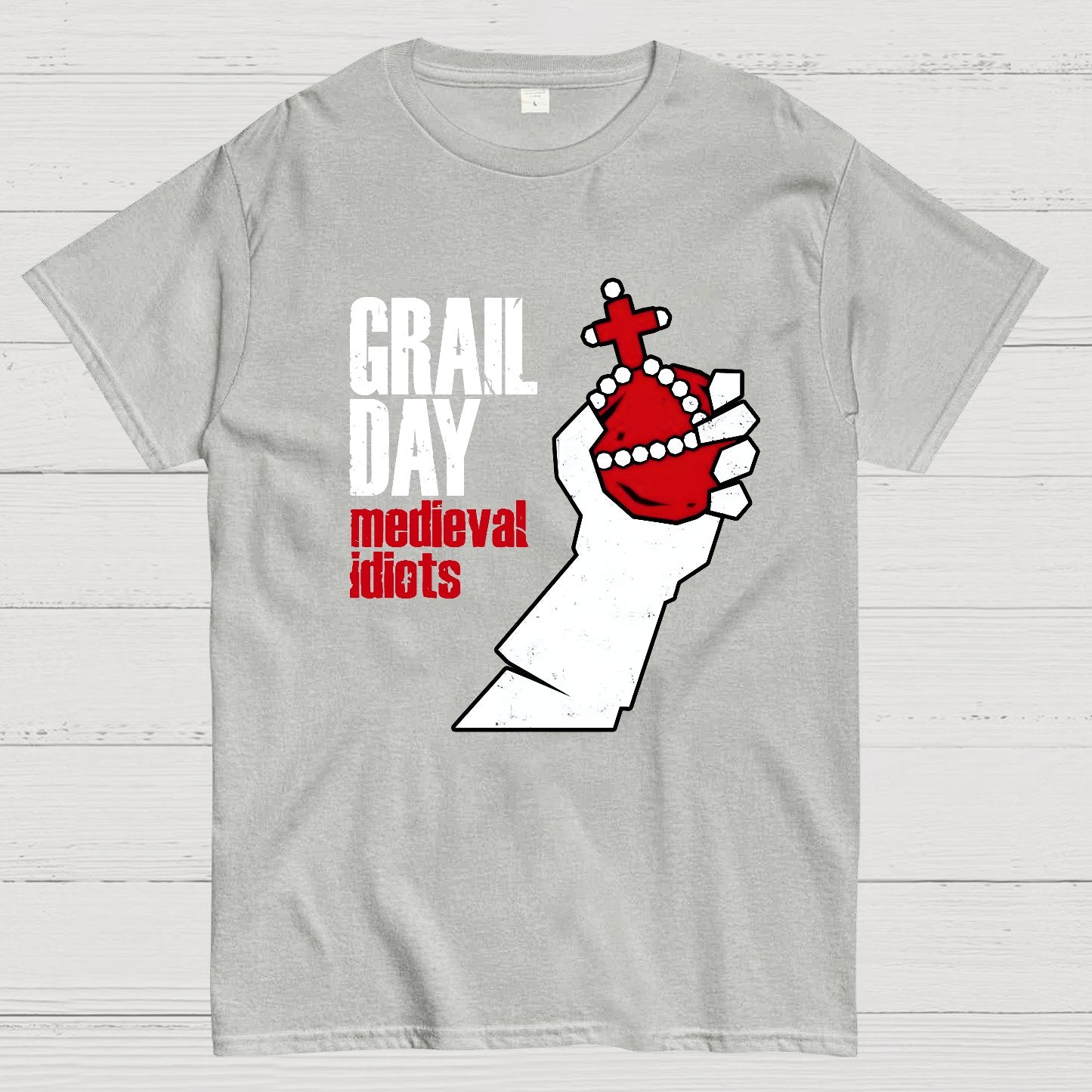 Medieval Idiots Geek T-Shirt