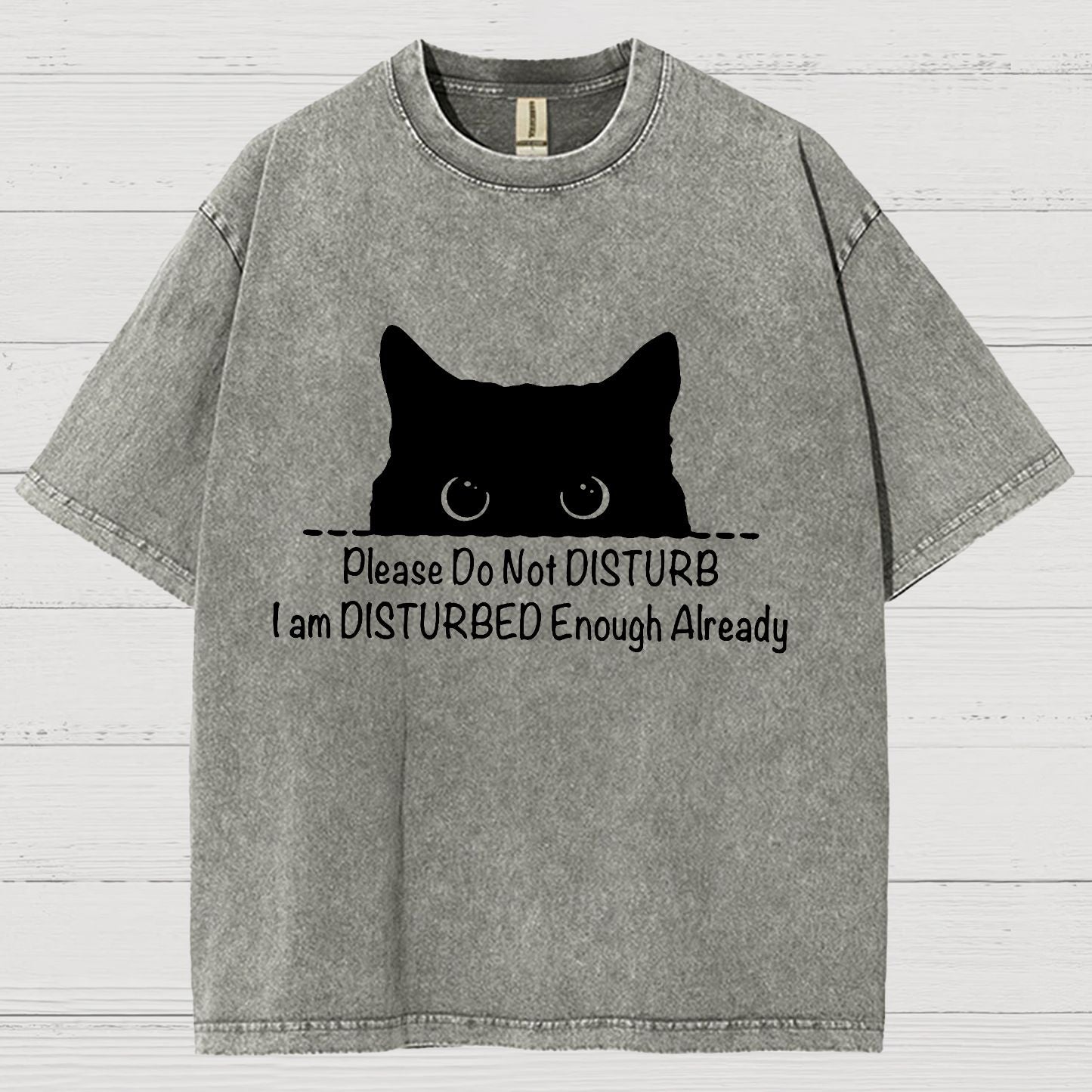 Please Do Not Disturb Vintage Distressed T-shirt