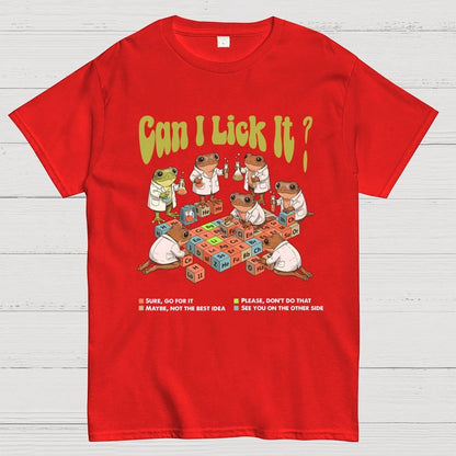 Can I Lick It Periodic Table Geek T-Shirt