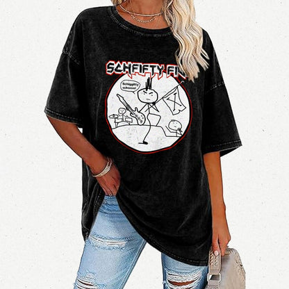 Schfifty Five Vintage Distressed T-shirt