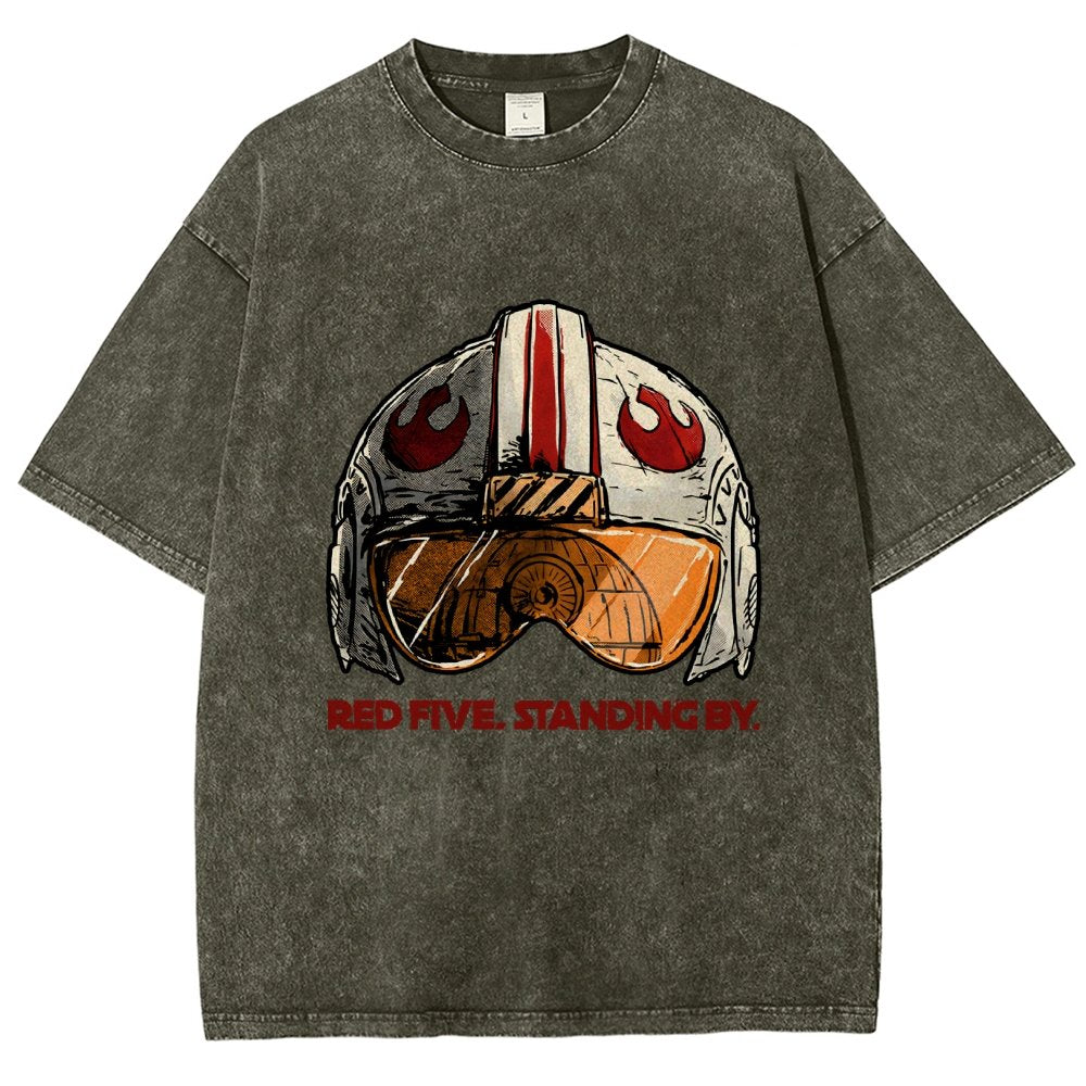 Standing By Vintage Distressed T-shirt