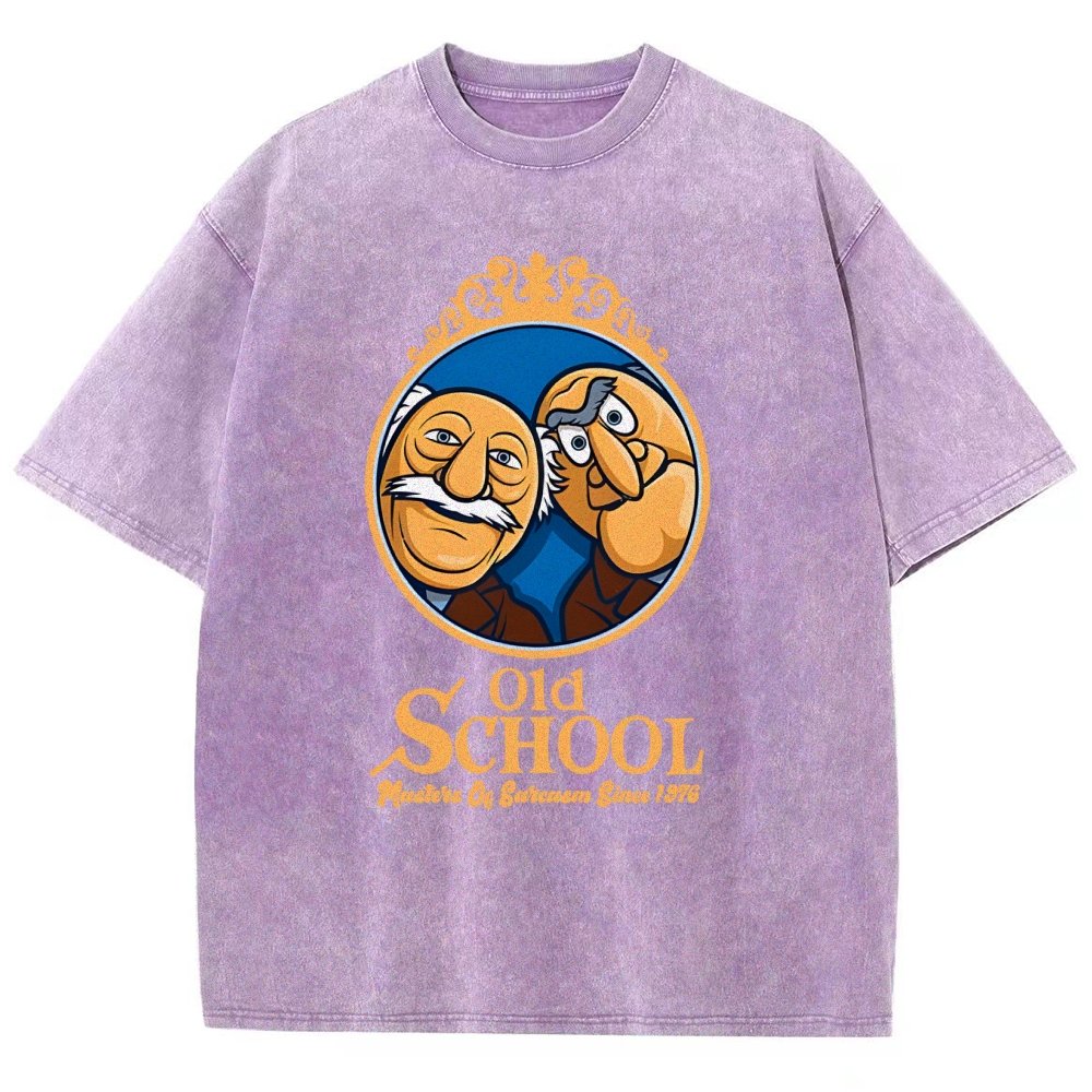 Old School Vintage Distressed T-shirt