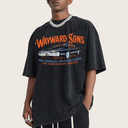 Wayward Sons Vintage Distressed T-shirt