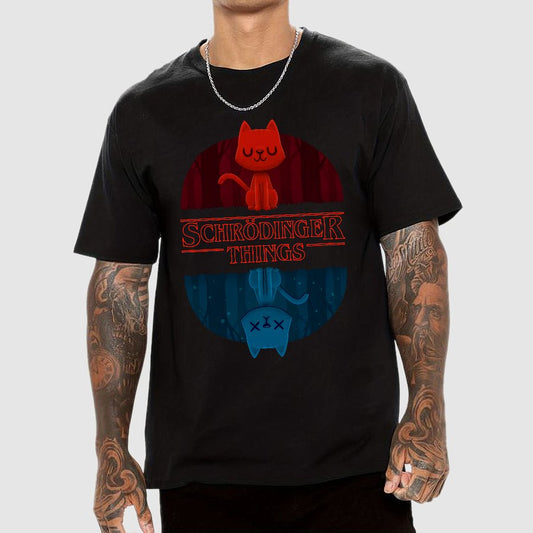 Schrödinger Things. A Perfect Geeky T-Shirt