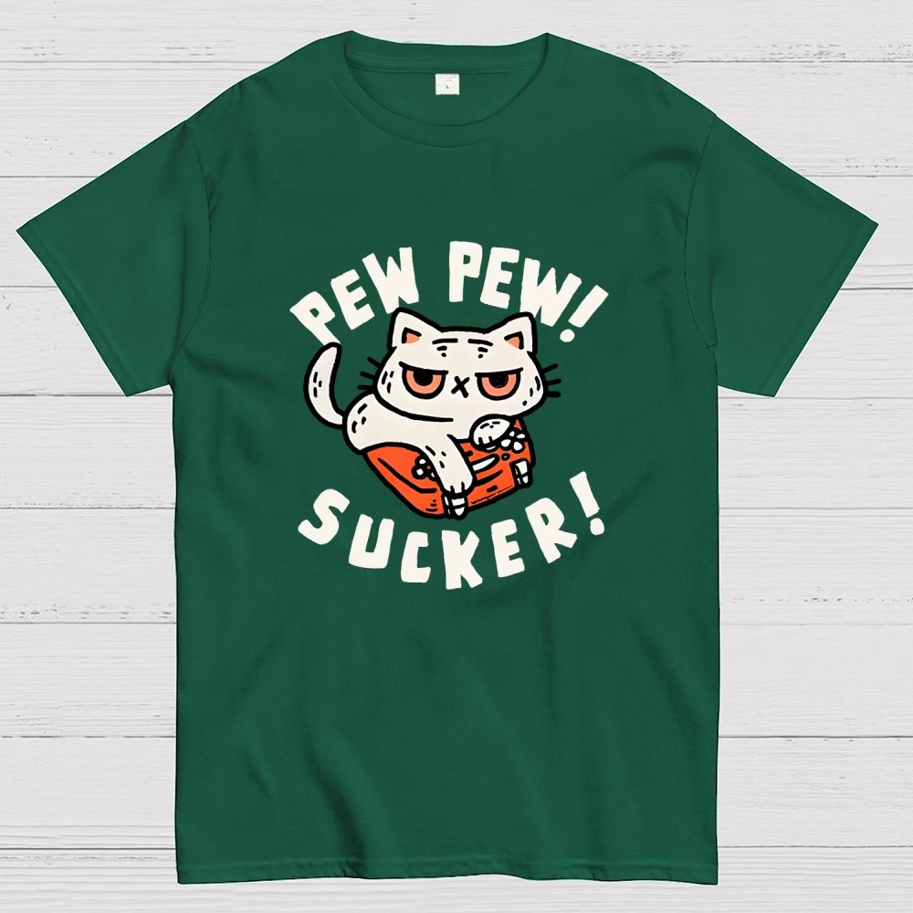 Pew Pew Sucker! Unisex Geek T-Shirt