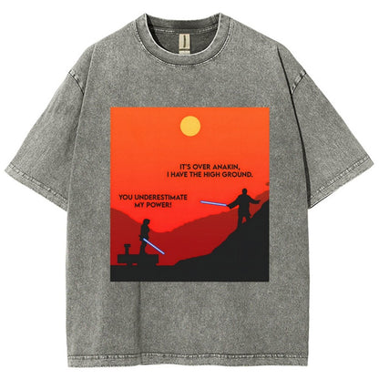 I have the Upper Hand Vintage Distressed T-shirt