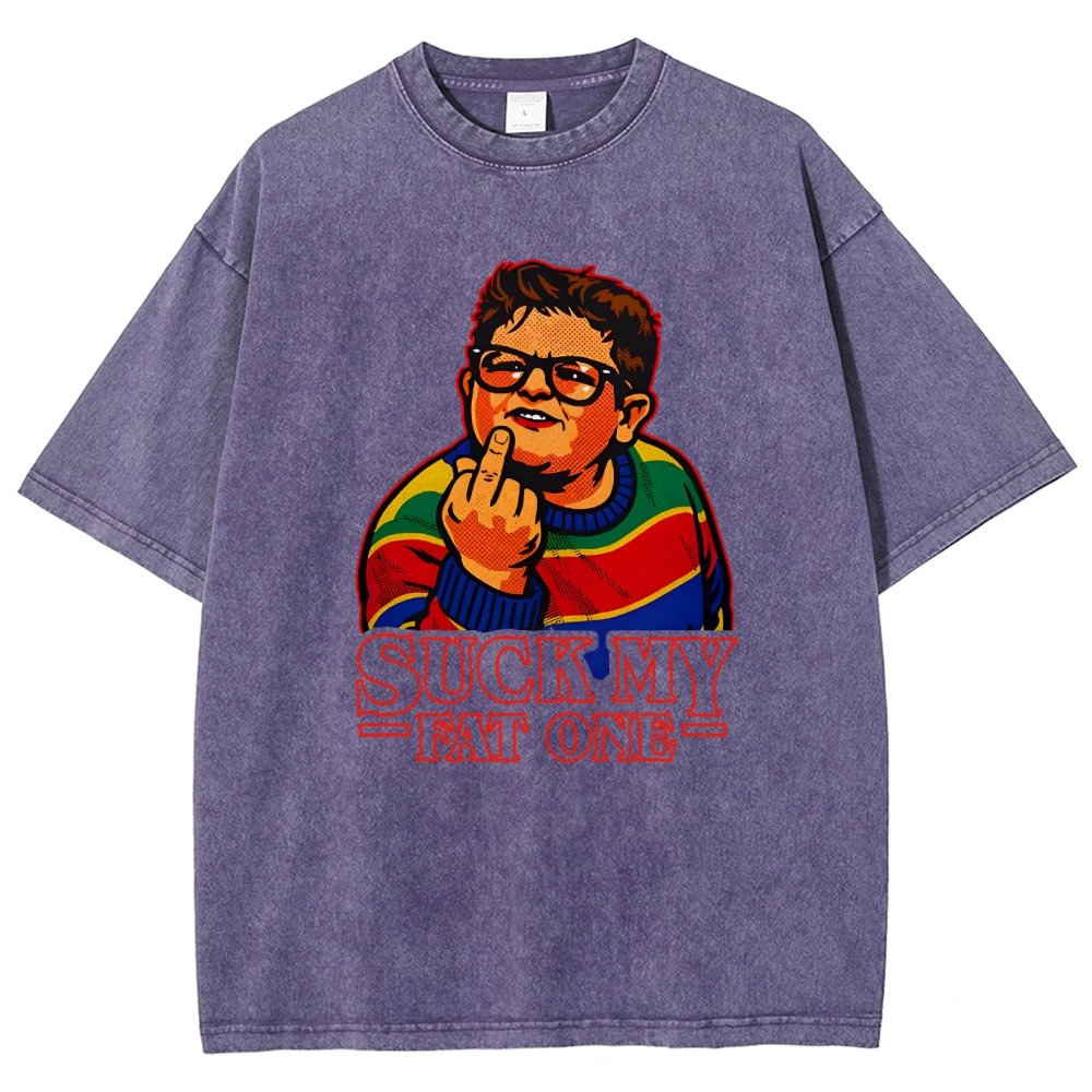 Suck My Fat One Vintage Distressed T-shirt