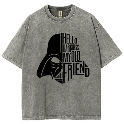 Hello Darkness My Old Friend Vintage Distressed T-shirt