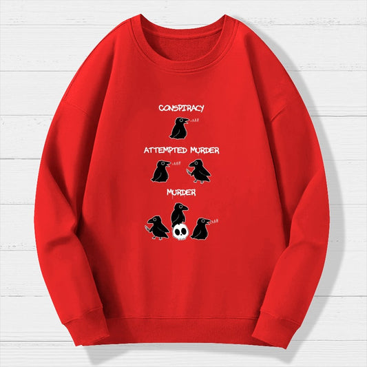 From Conspiracy To Murder Geek Cotton Sweatshirt