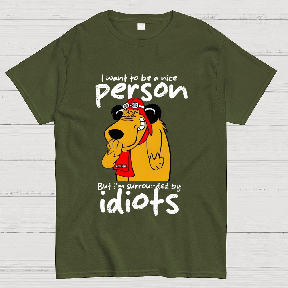 Sourronded by idiots Unisex Geek T-Shirt
