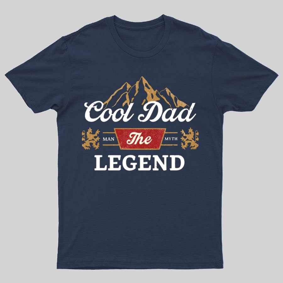 Cool Dad The Legend Geeky T-Shirt