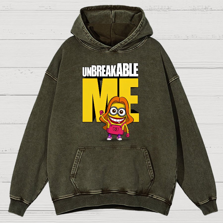 The Indestructible Me Vintage Distressed Hoodie