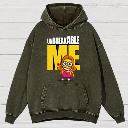 The Indestructible Me Vintage Distressed Hoodie