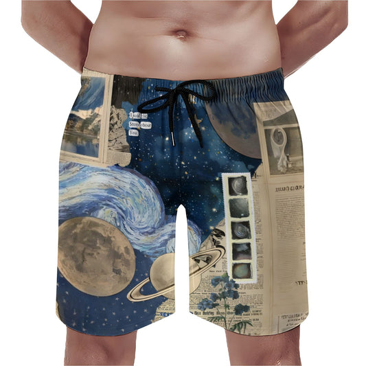 Across The Ocean And Stars Geek Shorts