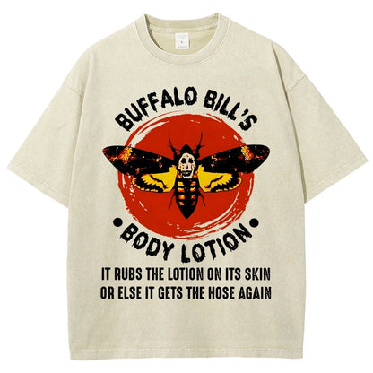 buffalo bills body lotion Vintage Distressed T-shirt