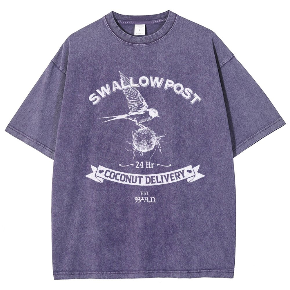Swallow Post Vintage Distressed T-shirt