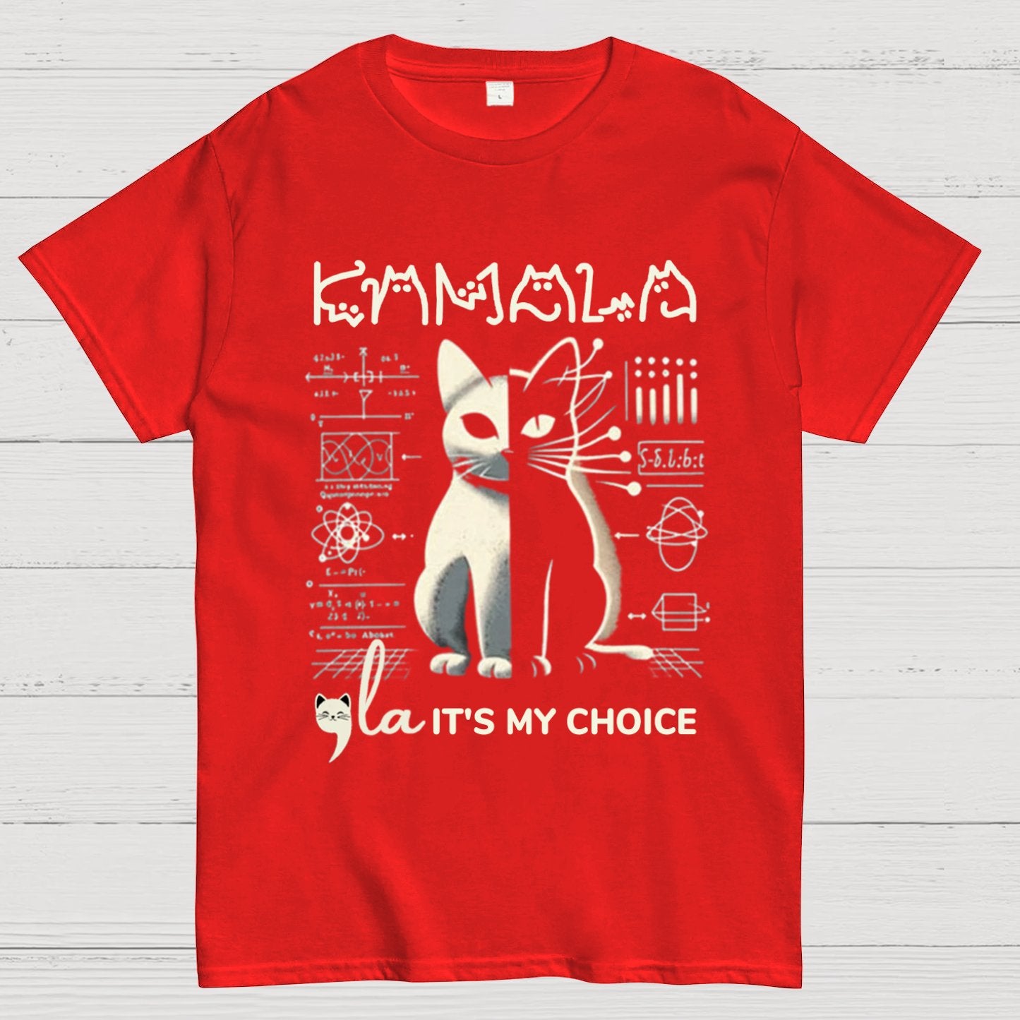 Harris 2024 Is A Scientific Choice Geek T-Shirt