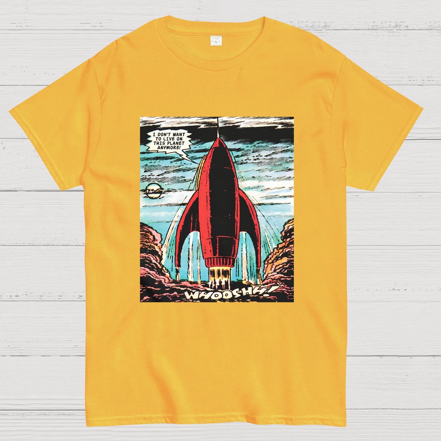 I Don't Want To Live On This Planet Anymore Geeky T-Shirt