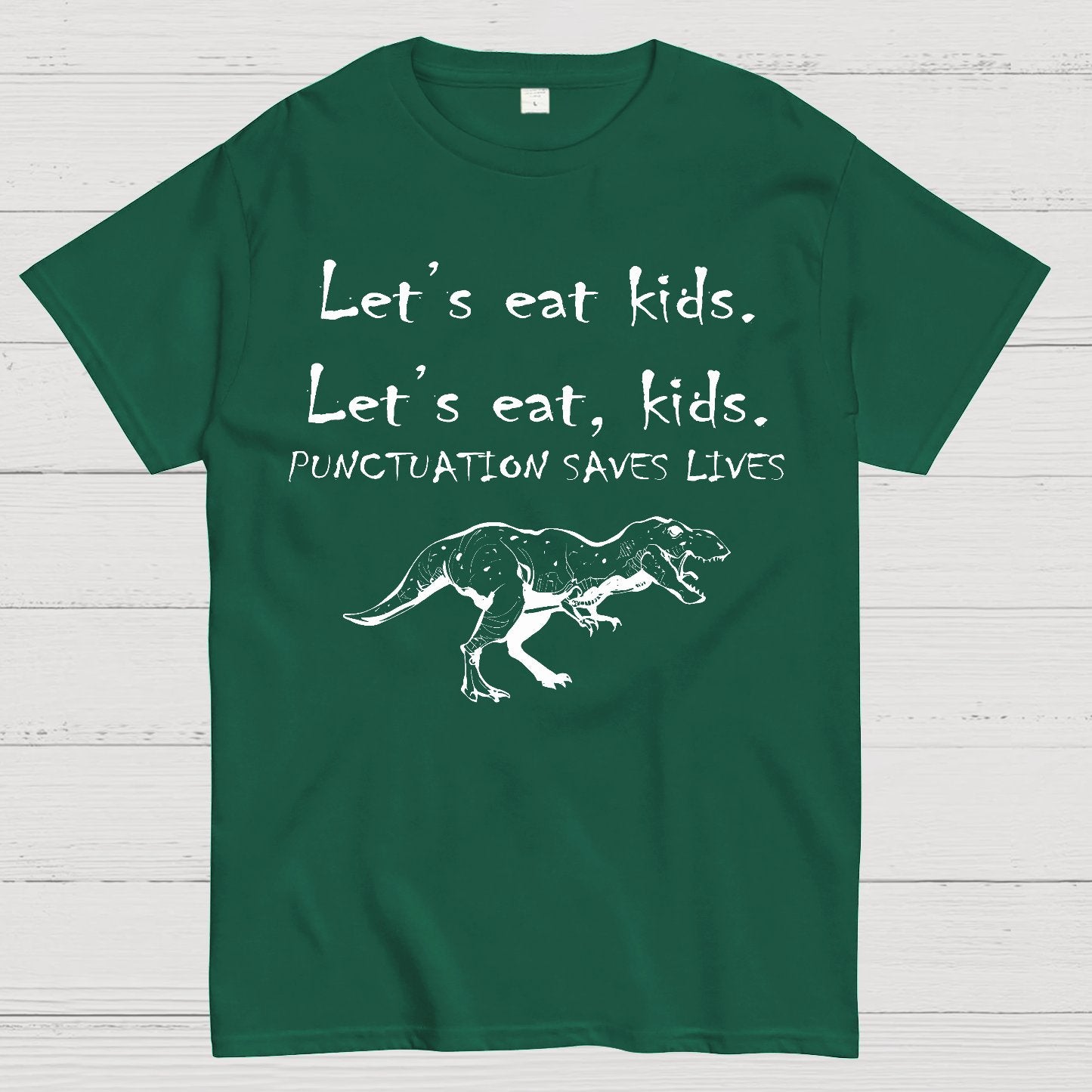 Punctuation Saves Lives .Geek T-Shirt