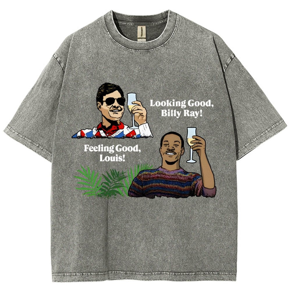 Looking Good Billy Ray! Feeling Good Louis! Vintage Distressed T-shirt