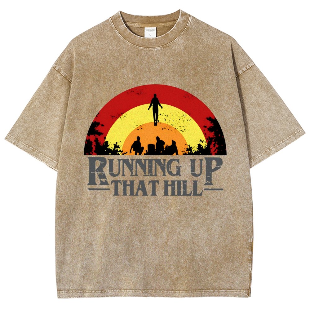 Running Up That Hill Vintage Distressed T-shirt