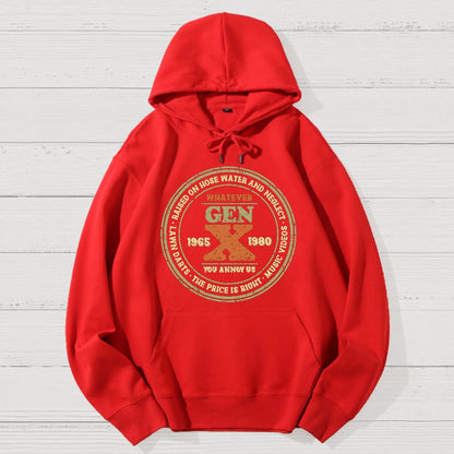 Raised on Hose Water and Neglect Geek Cotton Hoodie