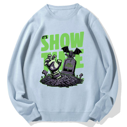 Beetle Graveyard Showtime Geek Cotton Sweatshirt