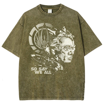 So Say We All Vintage Distressed T-shirt