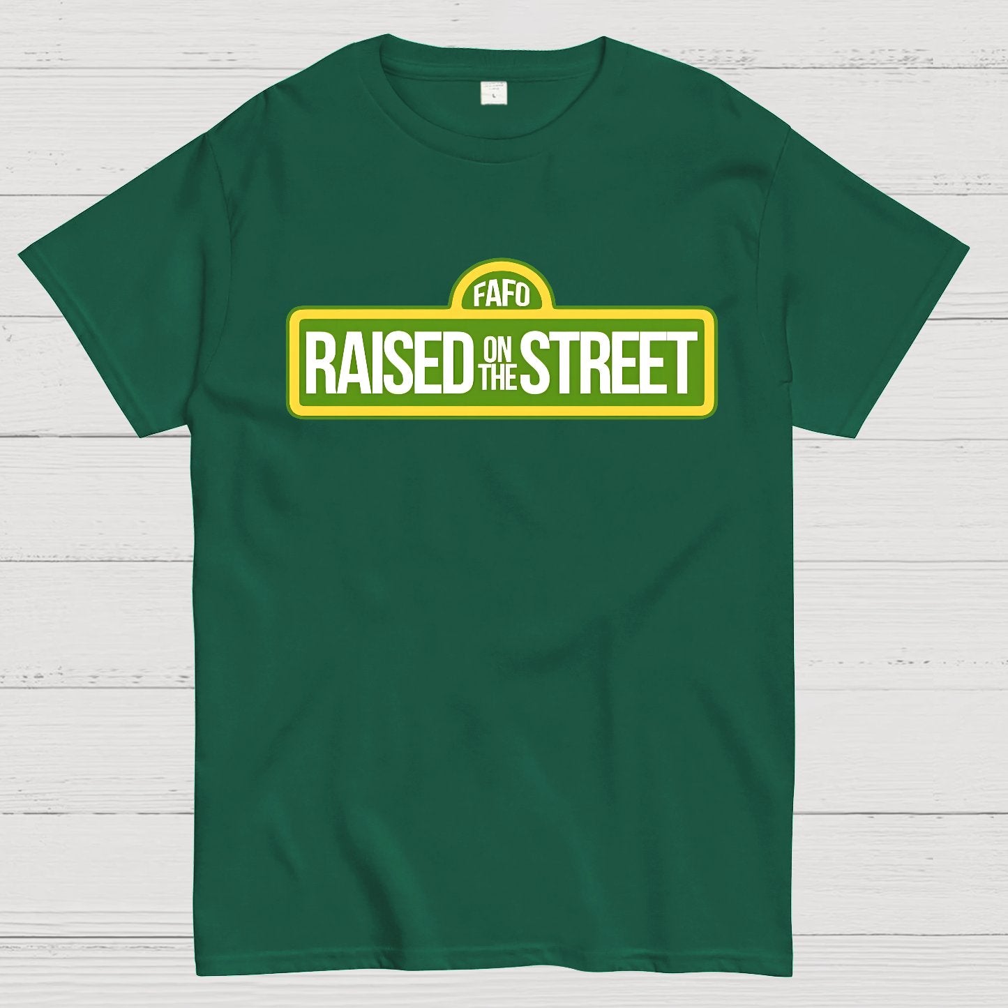 Raised On The Street Geek T-Shirt