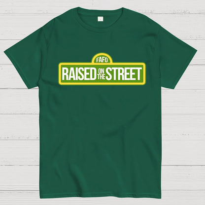 Raised On The Street Geek T-Shirt