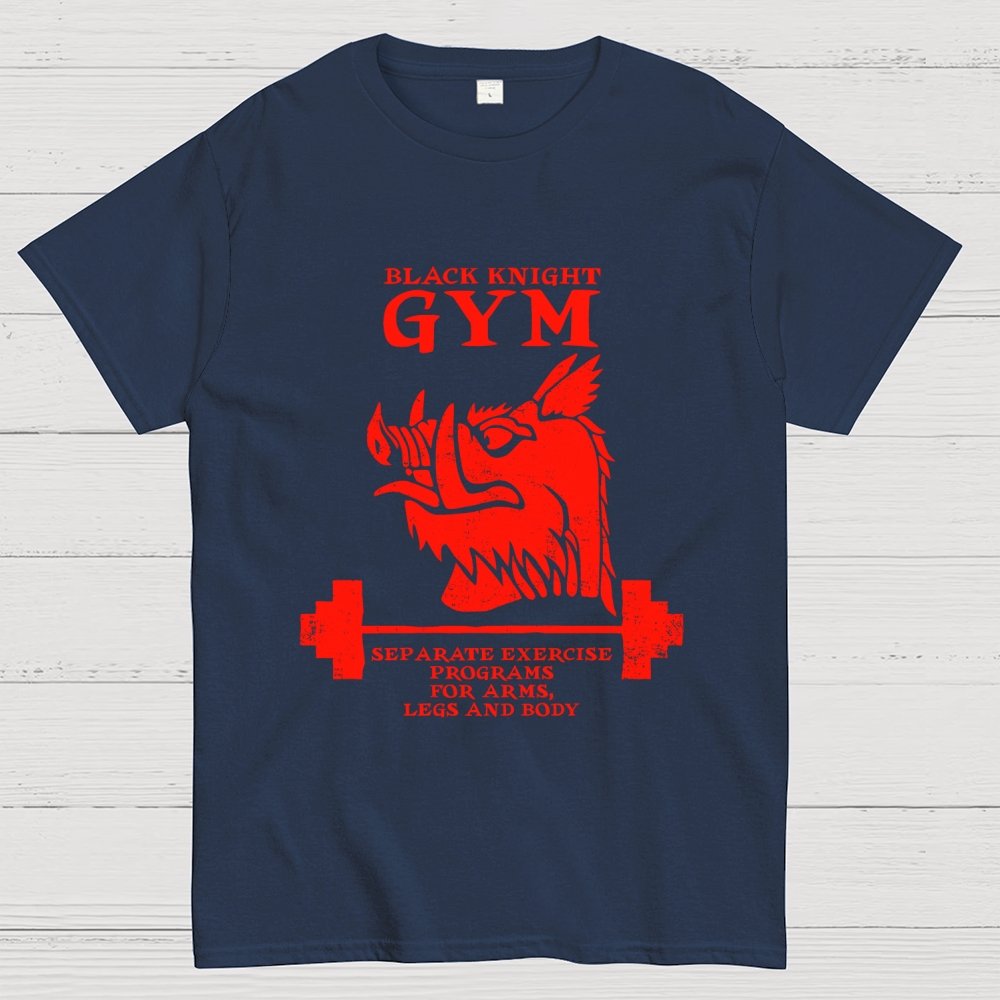 Black Knight Gym Geek T-Shirt