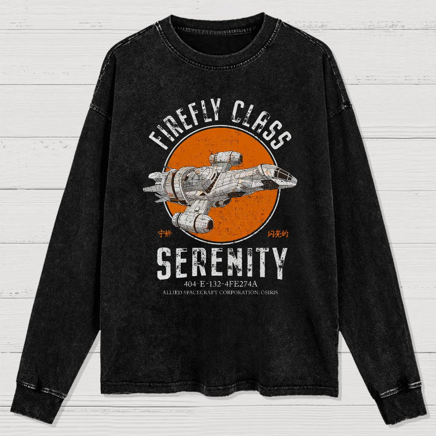 Retro Smugglers Washed Long Sleeve Tee