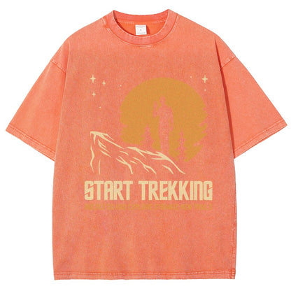 Start Exploring Vintage Distressed T-shirt