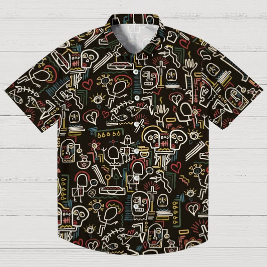 Vintage Graffiti Geeky Shirt