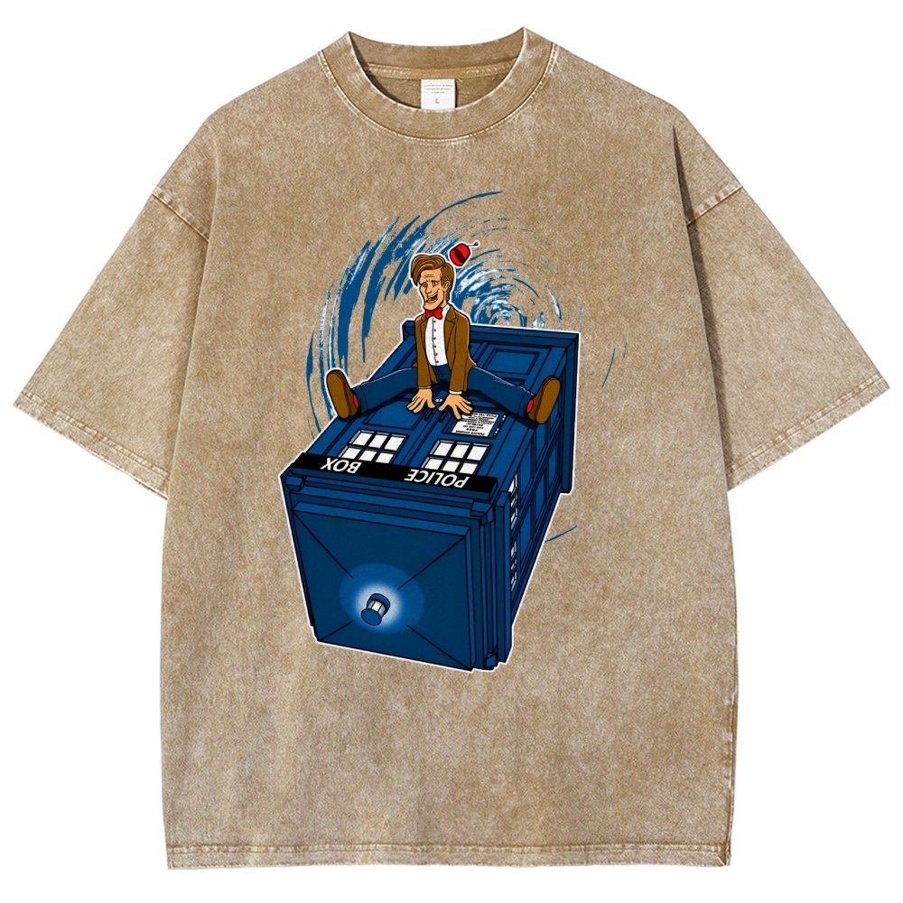 How I Learned To Love The Time Machine Vintage Distressed T-shirt