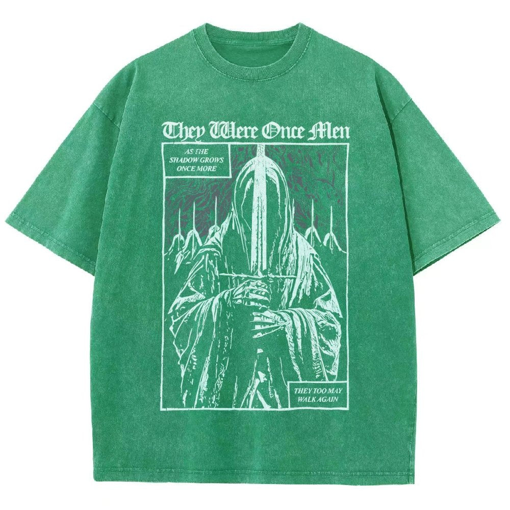 They Were Once Men Vintage Distressed T-shirt