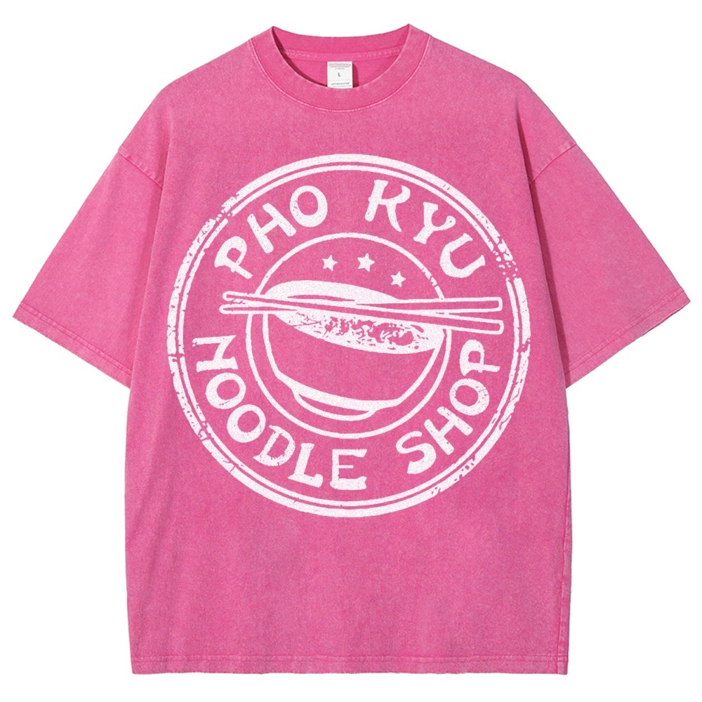 Pho Kyu Noodle Shop Vintage Distressed T-shirt