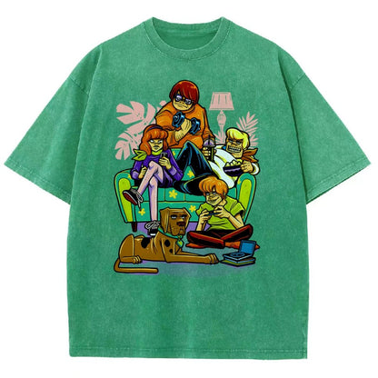Stay Home Squad Vintage Distressed T-shirt
