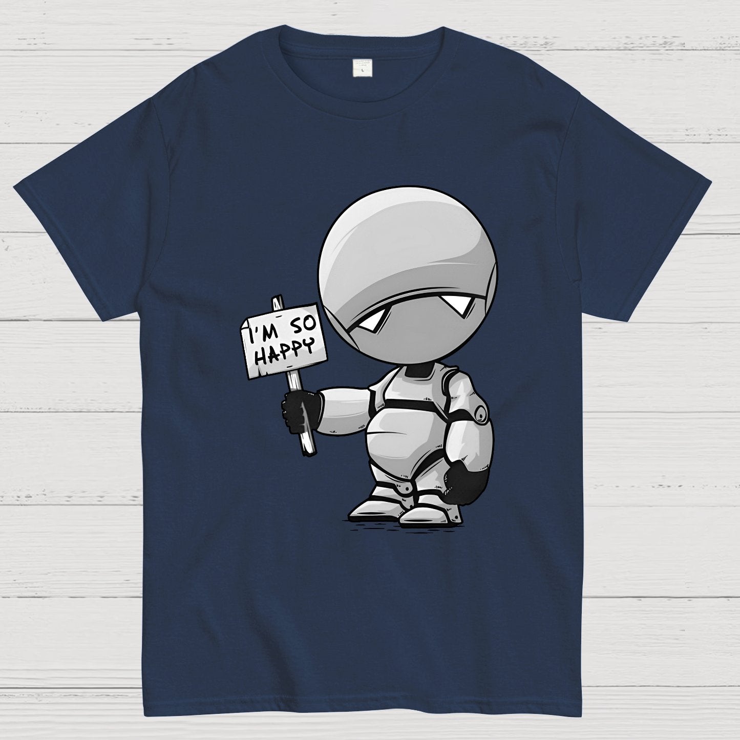 I'm So Happy Geek T-Shirt